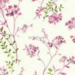 papel pintado color rosa flores online Depapelpintado